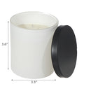 7Oz White Jar Scented Candle With Lid