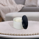 14Oz 3 Wick White Jar Scented Candle W/ Lid