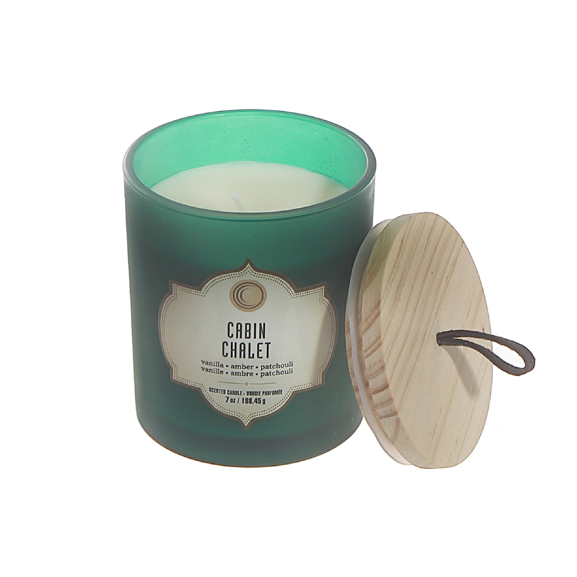7 Ozs Green Jar Scented Candle Cabin - Set of 2