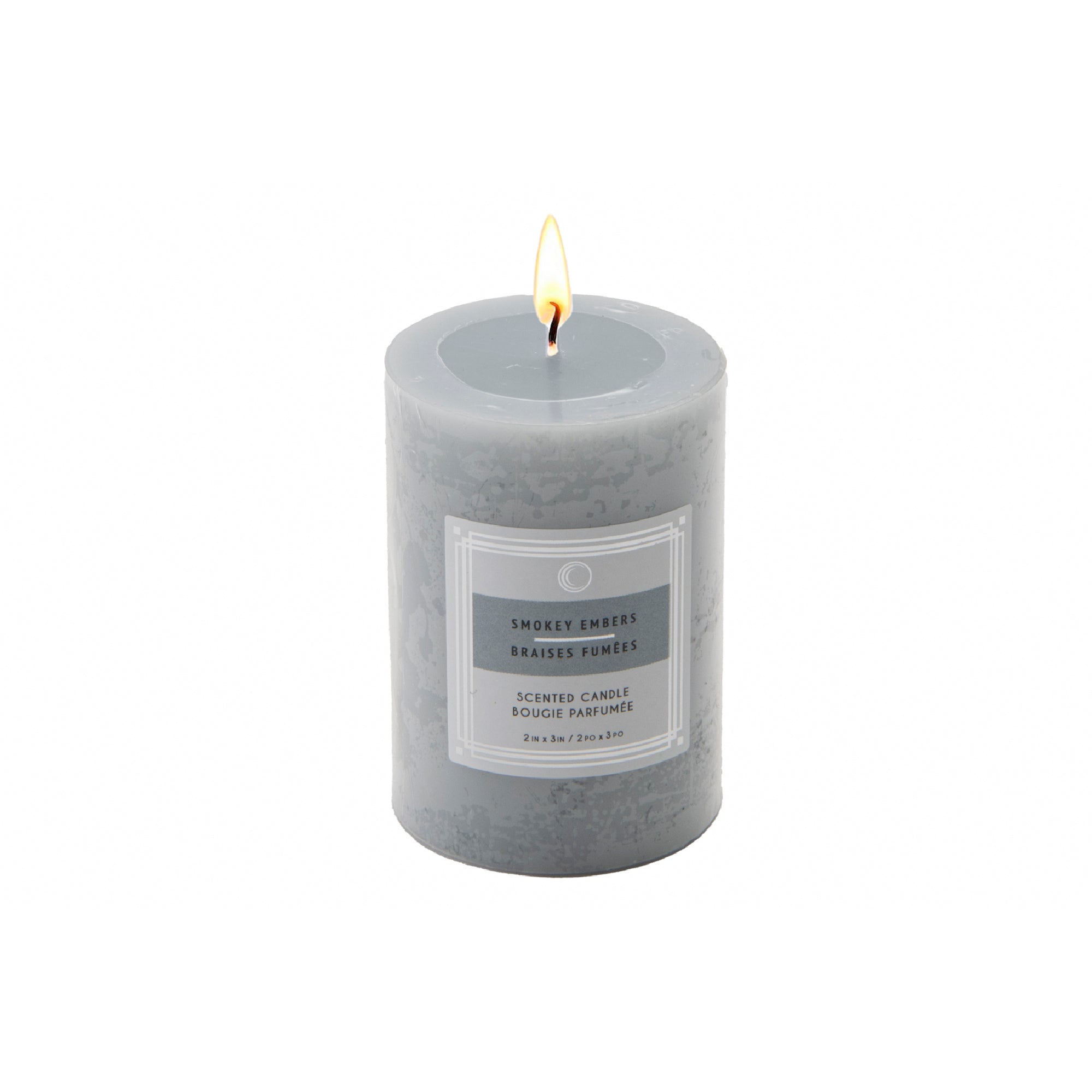 Smokey Embers 2"x3" Scented Pillars, Set of 12, Home Fragrance, Aromatherapy