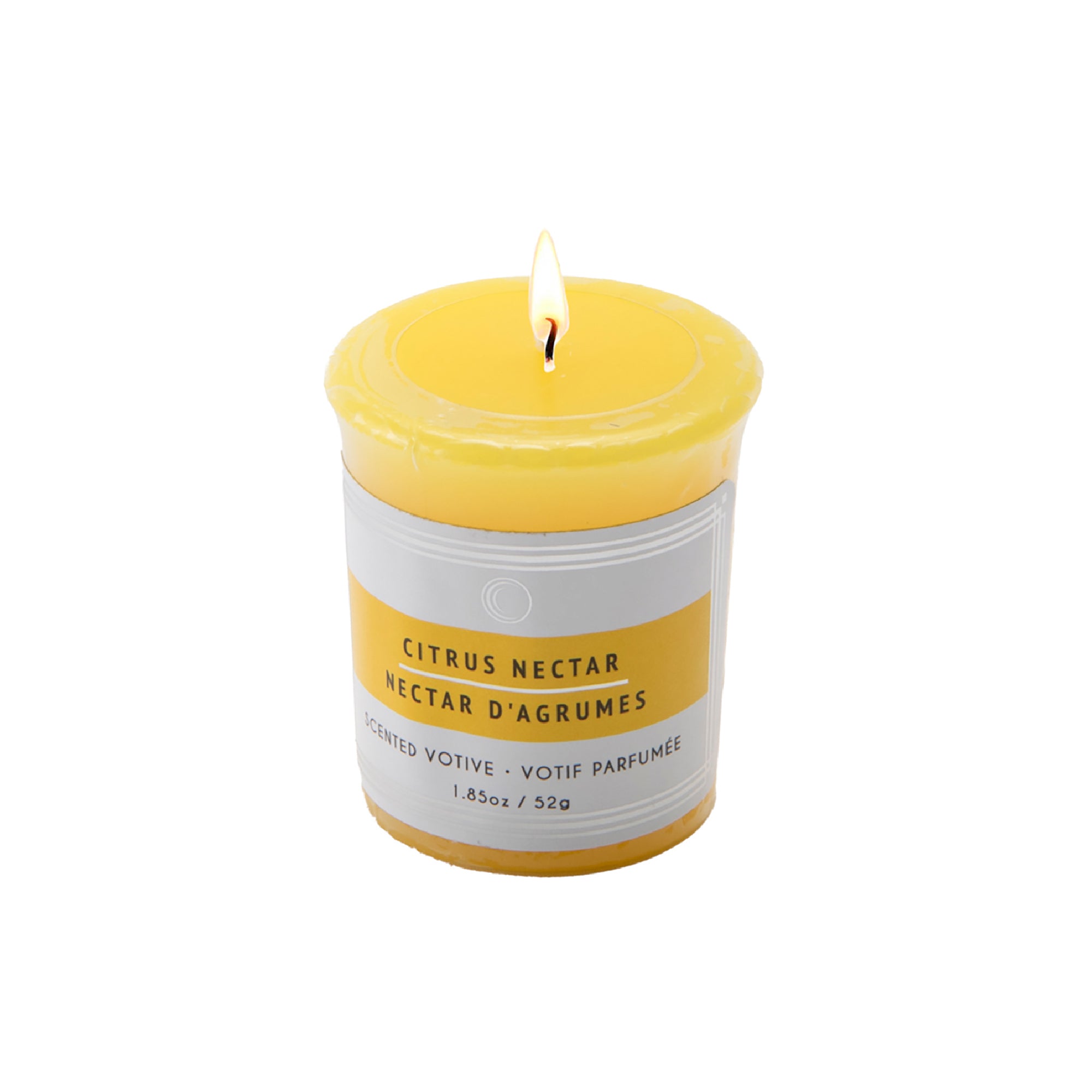 Citrus Nectar Mushroom Votive Candles, Set of 12, Home Fragrance, Aromatherapy