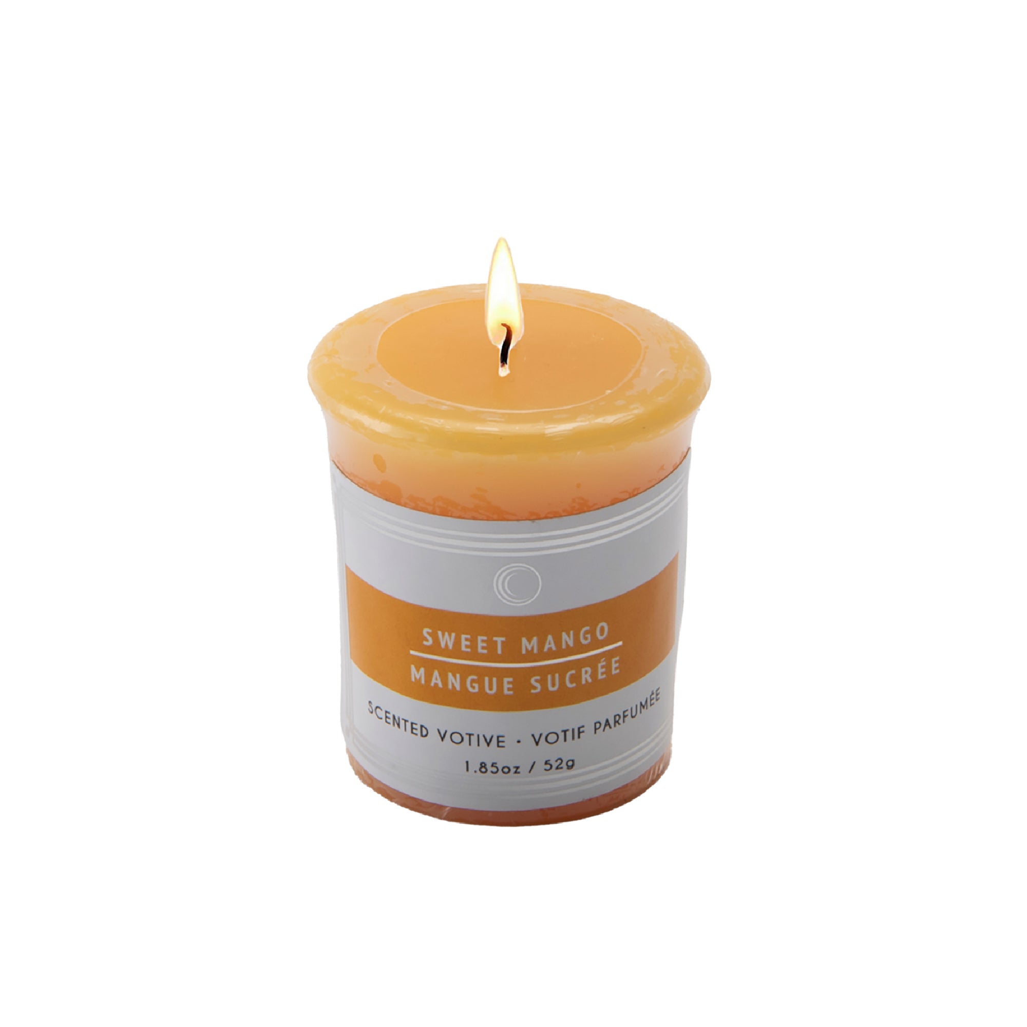 Sweet Mango Mushroom Votive Candles, Set of 12, Home Fragrance, Aromatherapy