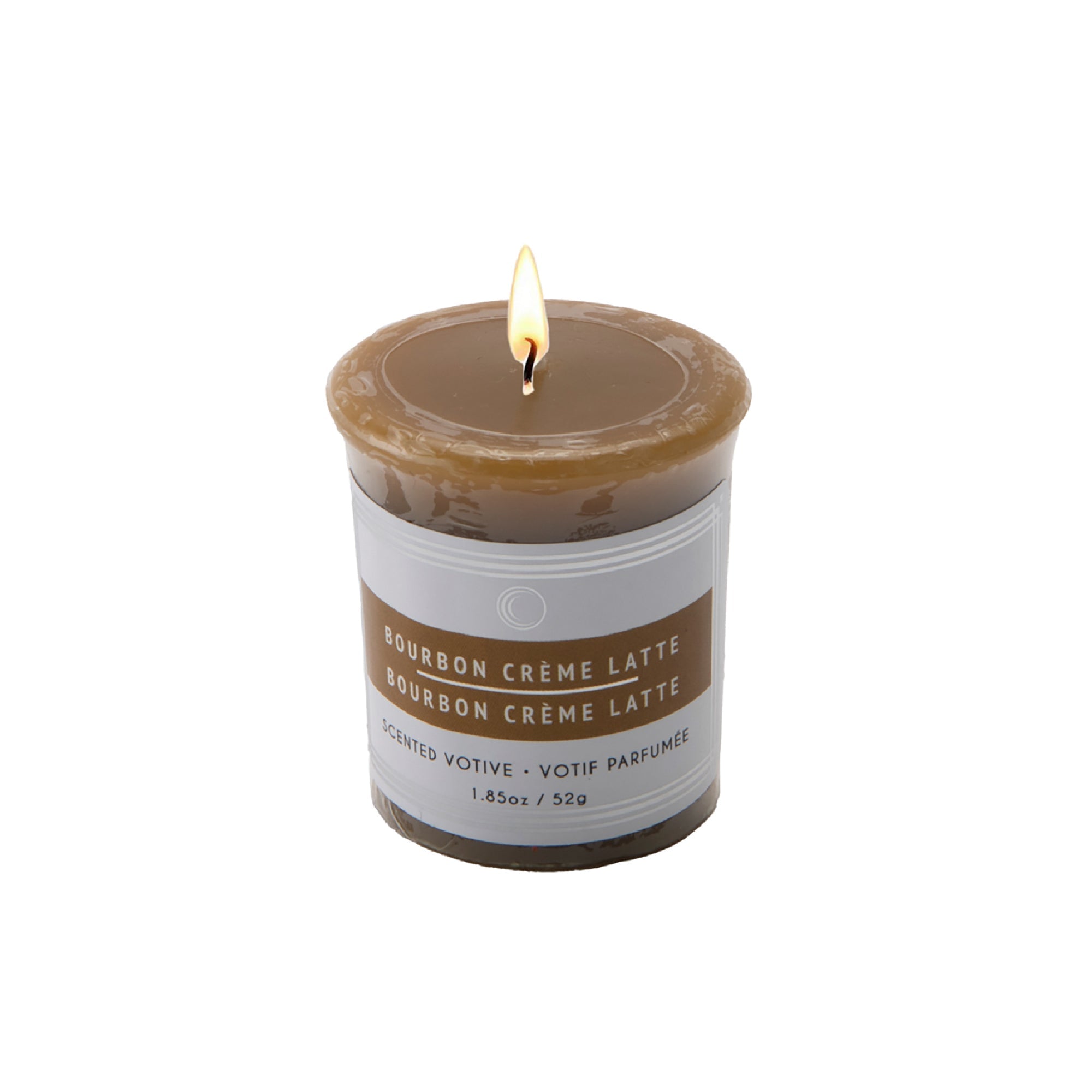 Bourbon Crème Latte Mushroom Votive Candles, Set of 12, Home Fragrance, Aromatherapy