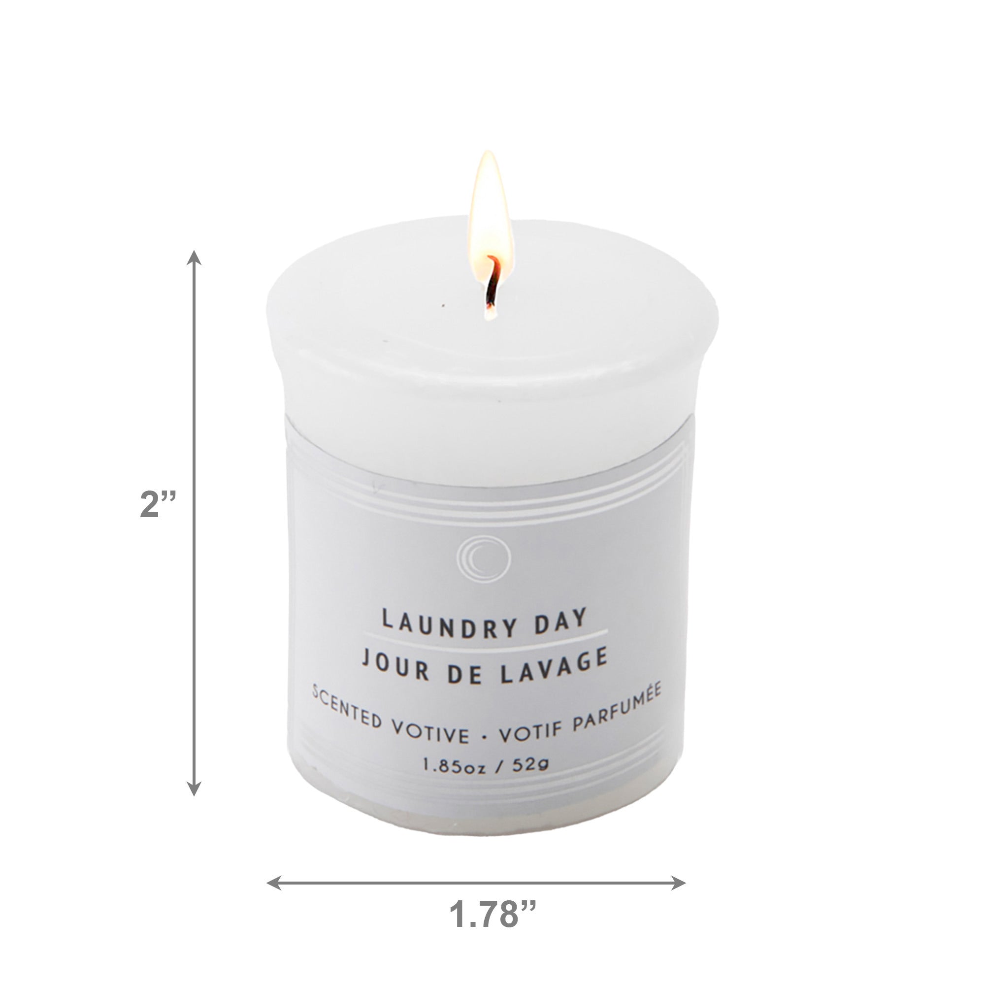 Laundry Day Mushroom Votive Candles, Set of 12, Home Fragrance, Aromatherapy