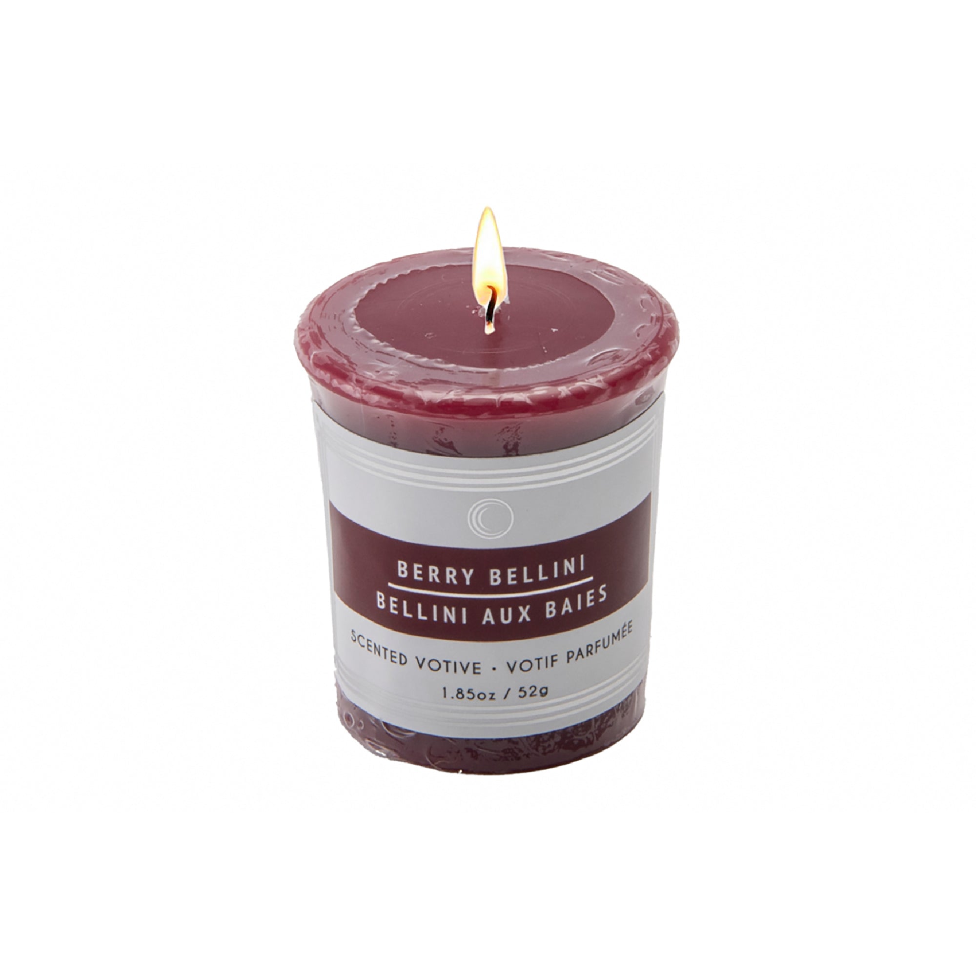 Berry Bellini Mushroom Votive Candles, Set of 12, Home Fragrance, Aromatherapy