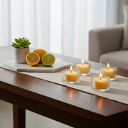 Citrus Nectar Scented Tealights, Set of 12, Home Fragrance, Aromatherapy