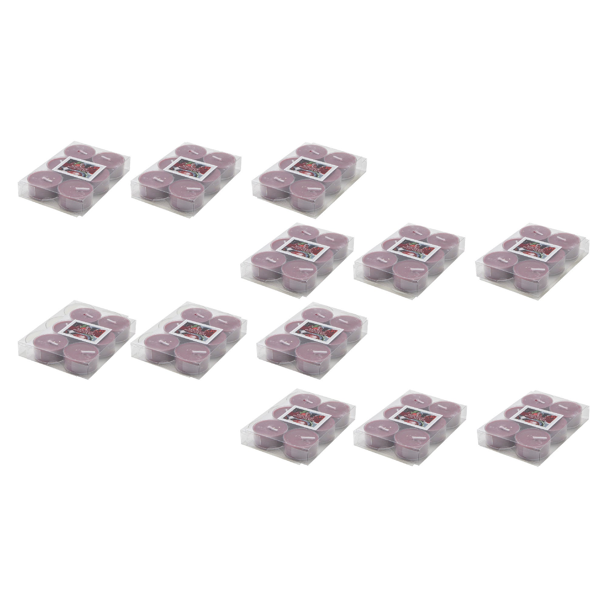 Berry Bellini Scented Tealights, Set of 12, Home Fragrance, Aromatherapy