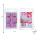6Pk Scented Wax Melts Rose Peony - Set of 6