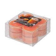 8-Pack Scented Tealight Candles – Pumpkin Spice, Set of 2