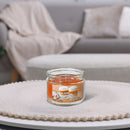 3 Oz Scented Glass Jar With Lid Hazelnut Latte - Set of 4