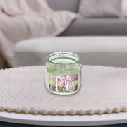 3 Oz Scented Glass Jar With Lid, 3 Oz Scented Glass Jar Candle With Lid, Small Home Fragrance