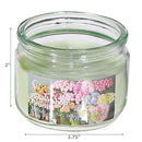3 Oz Scented Glass Jar With Lid