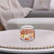 3 Oz Scented Glass Jar With Lid, 3 Oz Scented Glass Jar Candle With Lid, Small Home Fragrance