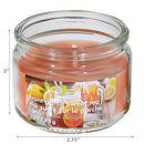 3 Oz Scented Glass Jar With Lid