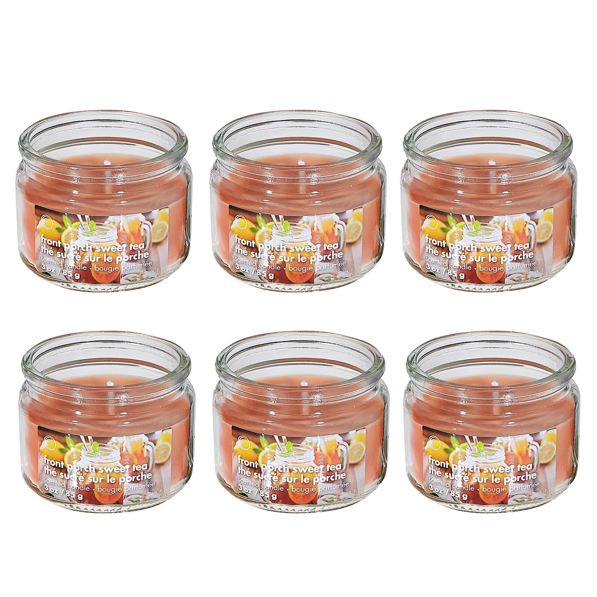 3 Oz Scented Glass Jar With Lid, 3 Oz Scented Glass Jar Candle With Lid, Small Home Fragrance