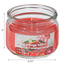 3 Oz Scented Glass Jar With Lid