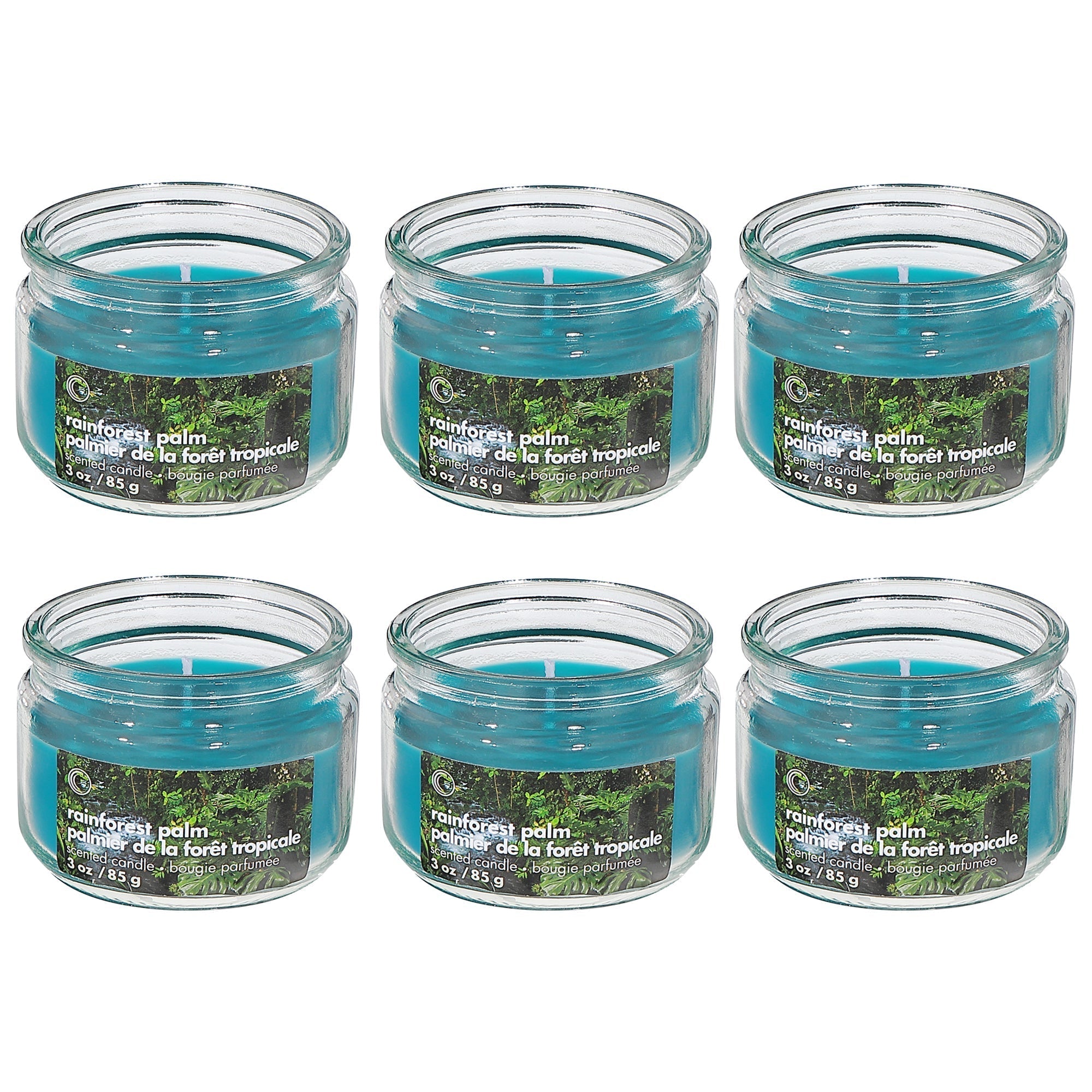 3 Oz Scented Glass Jar With Lid, 3 Oz Scented Glass Jar Candle With Lid, Small Home Fragrance