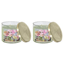 14 Oz 3 Wick Jar Candle With Lid