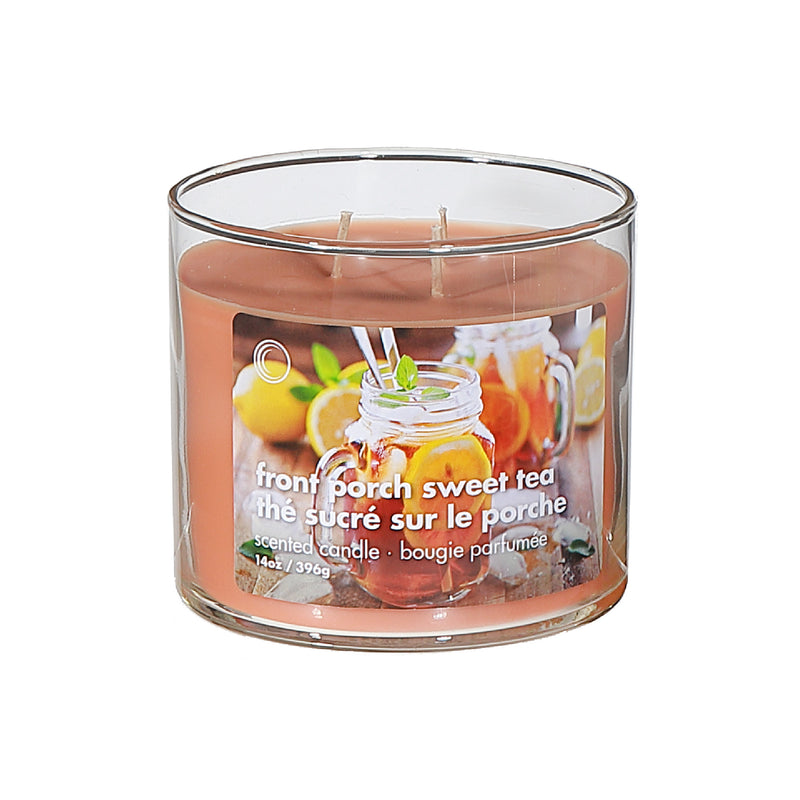 14 Oz 3 Wick Jar Candle With Lid