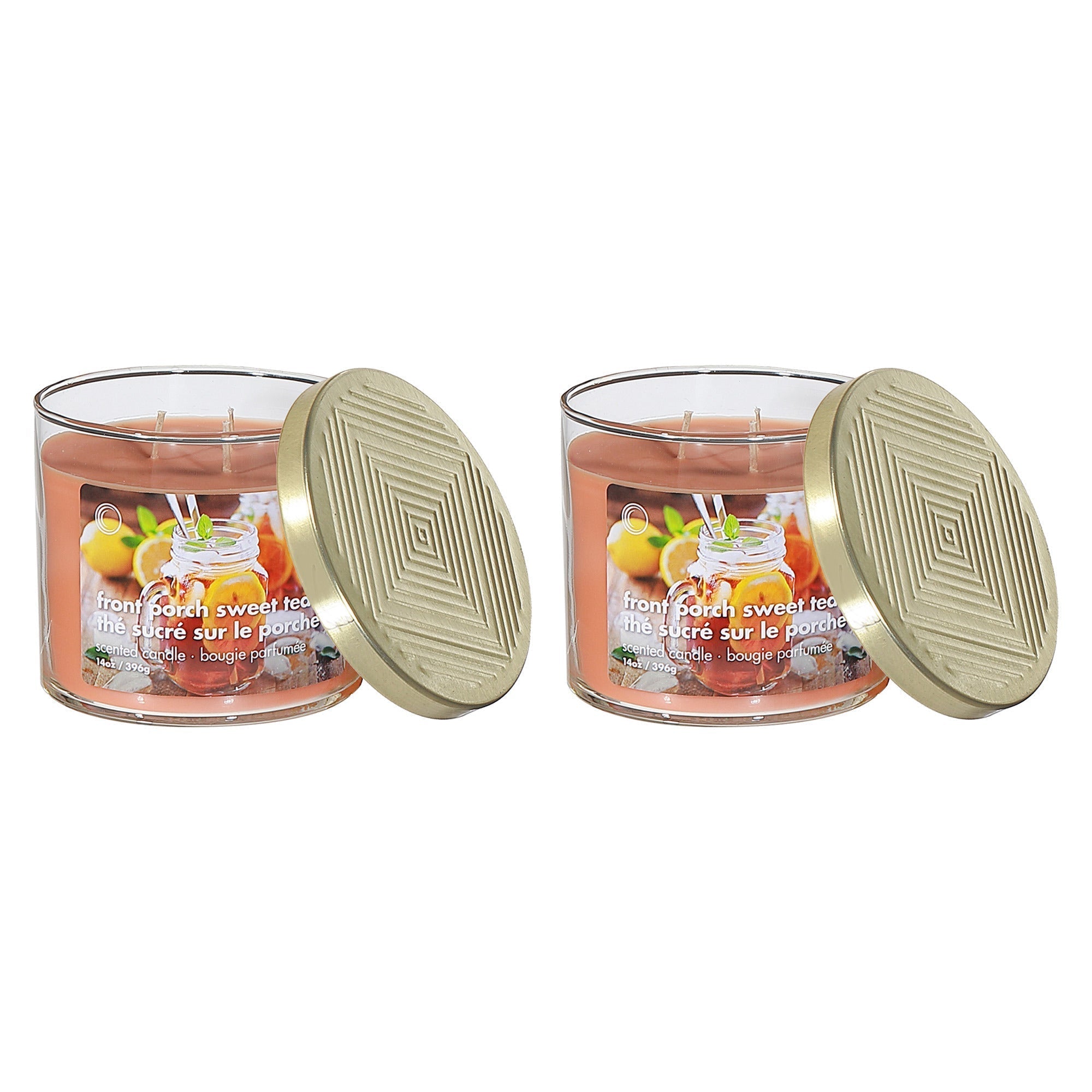14 Oz 3 Wick Jar Candle With Lid, 14 Oz 3 Wick Jar Candle With Lid, Strong Scent Home Fragrance