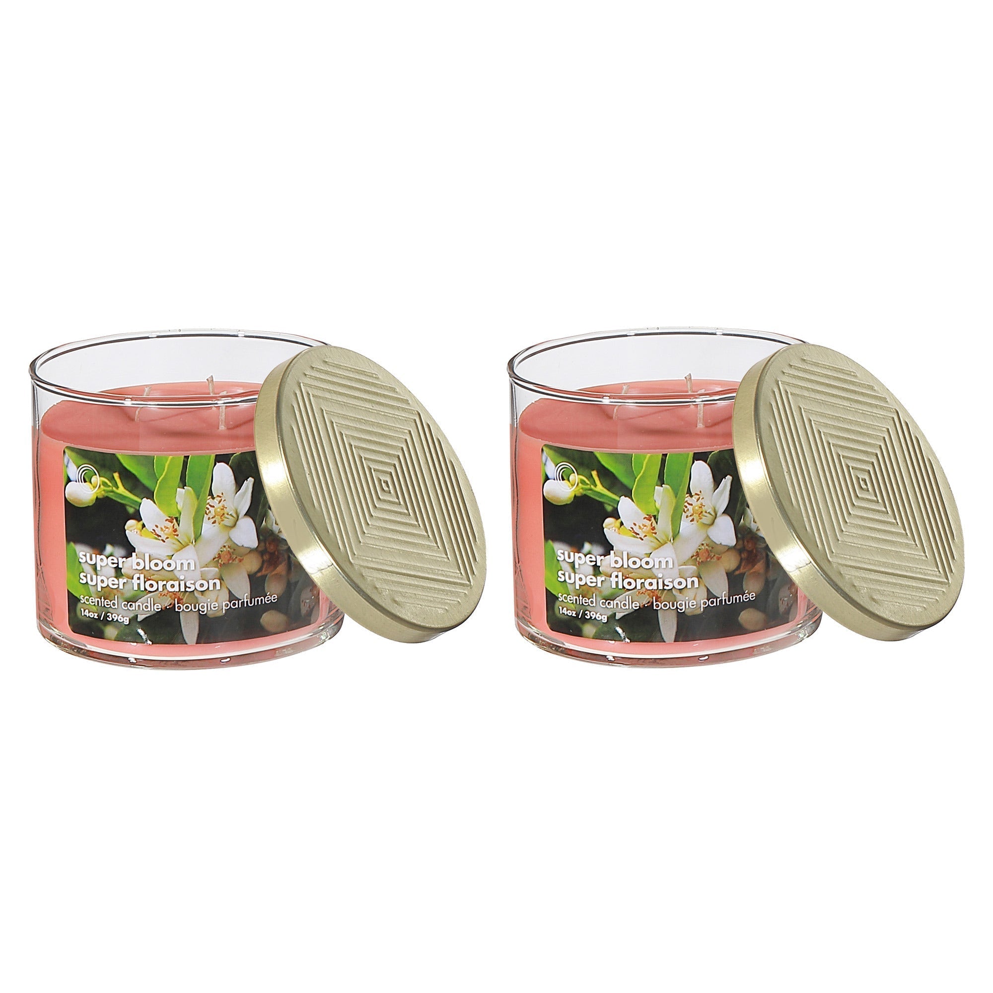 14 Oz 3 Wick Jar Candle With Lid, 14 Oz 3 Wick Jar Candle With Lid, Strong Scent Home Fragrance