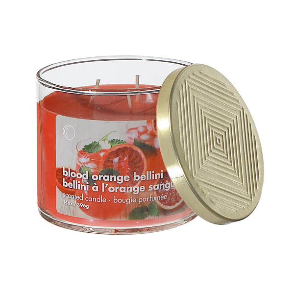 14 Oz 3 Wick Jar Candle With Lid