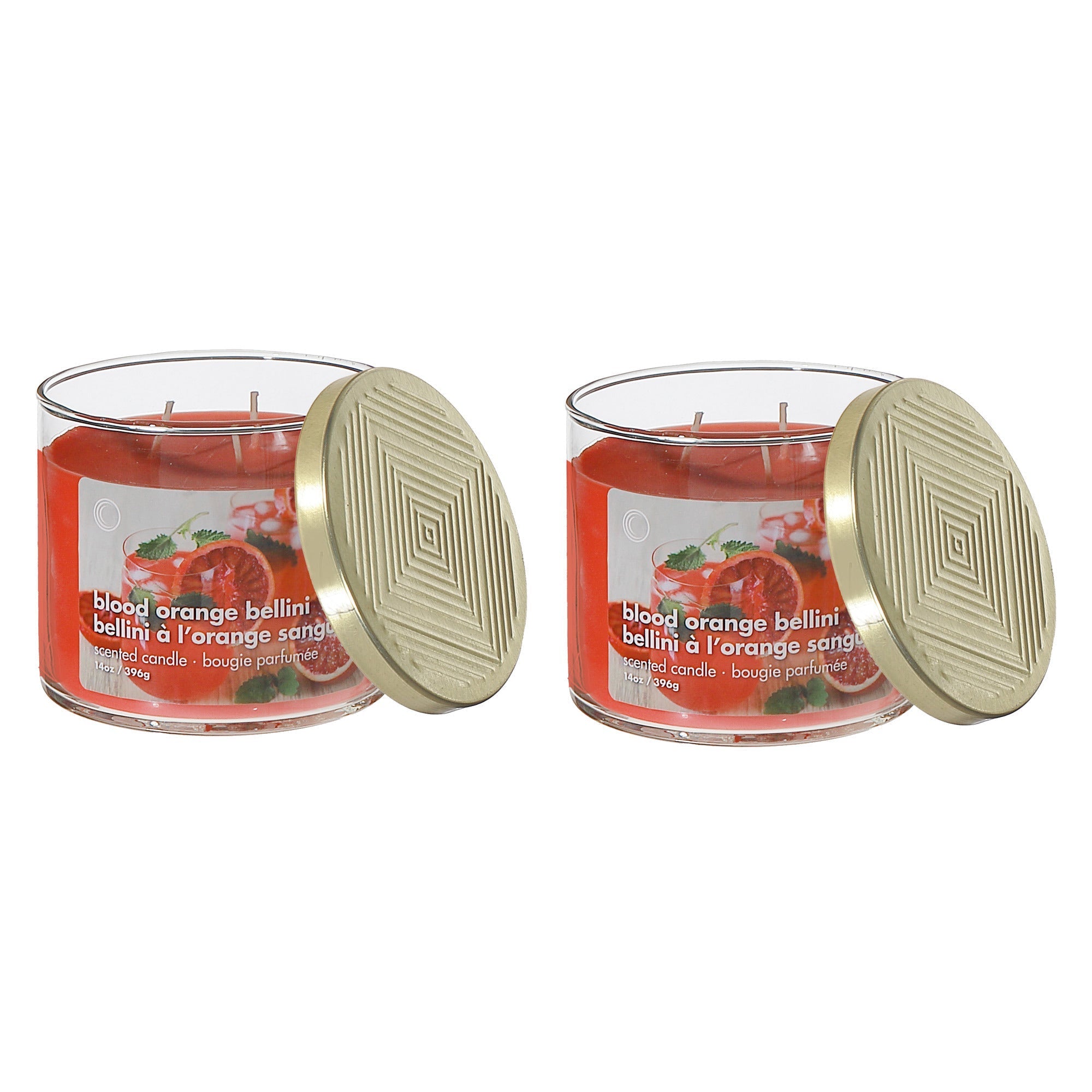 14 Oz 3 Wick Jar Candle With Lid, 14 Oz 3 Wick Jar Candle With Lid, Strong Scent Home Fragrance