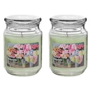 18 Oz Scented Jar With Glass Lid