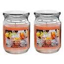 18 Oz Scented Jar With Glass Lid