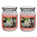 18 Oz Scented Jar With Glass Lid