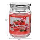 18 Oz Scented Jar With Glass Lid