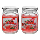 18 Oz Scented Jar With Glass Lid