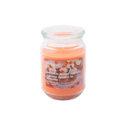 18oz Scented Jar with Glass Lid Pumpkin Spiced Cupcake, Fall Harvest, Holiday Decor- Set of 2