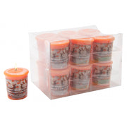 Mushroom Votive Pumpkin Spiced Cupcake, Fall Harvest, Holiday Decor- Set of 12