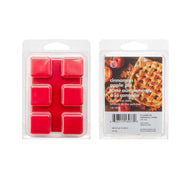 6 Pack Scented Wax Melts Cinnamon Apple Pie, Scented Candle, Holiday Decor- Set of 6