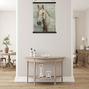Crinkle Paper Wall Hanger Horse, Horse Crinkle Paper Wall Decor, Rustic Home Accent
