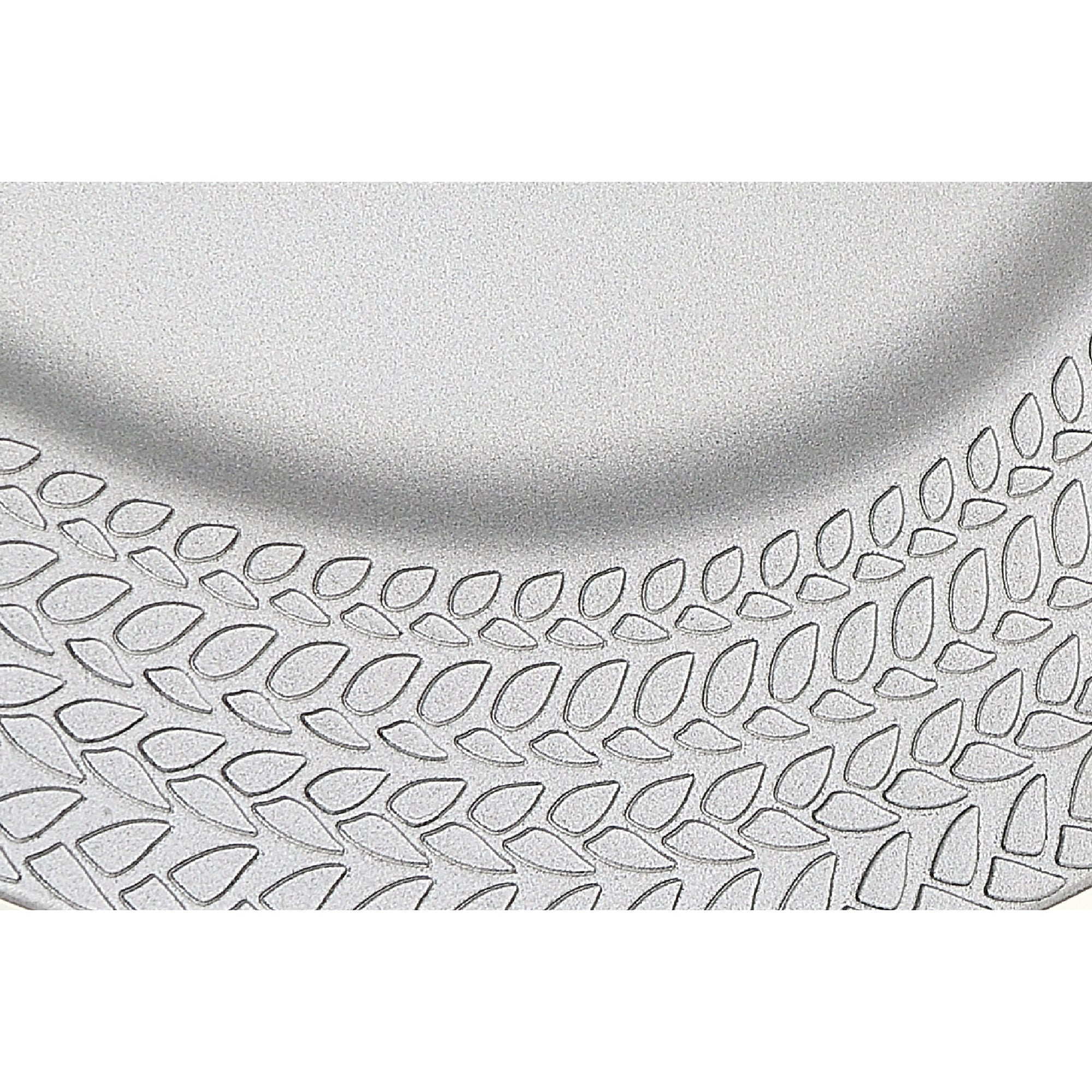 13 Inch Braided Charger Plate Silver Decorative Dining Table Charger Plates - Set of 6