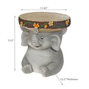 Outdoor Garden Elephant Plant Stand