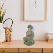 Outdoor Garden Meditating Buddha Figurine, Meditating Buddha Garden Statue, Zen Outdoor Decor, Spiritual Yard Ornament, Patio Meditation Accent