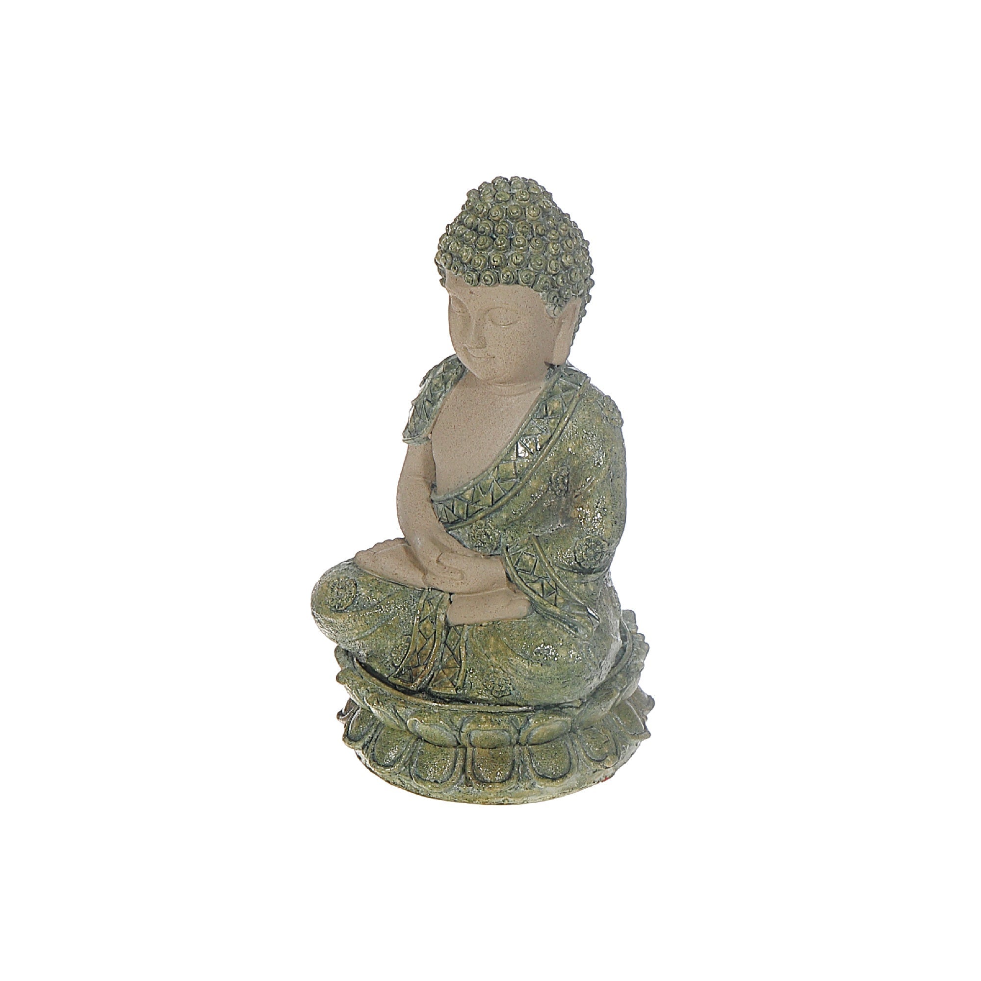 Outdoor Garden Meditating Buddha Figurine, Meditating Buddha Garden Statue, Zen Outdoor Decor, Spiritual Yard Ornament, Patio Meditation Accent