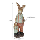 Outdoor Garden Parent-Child Rabbit Figurine