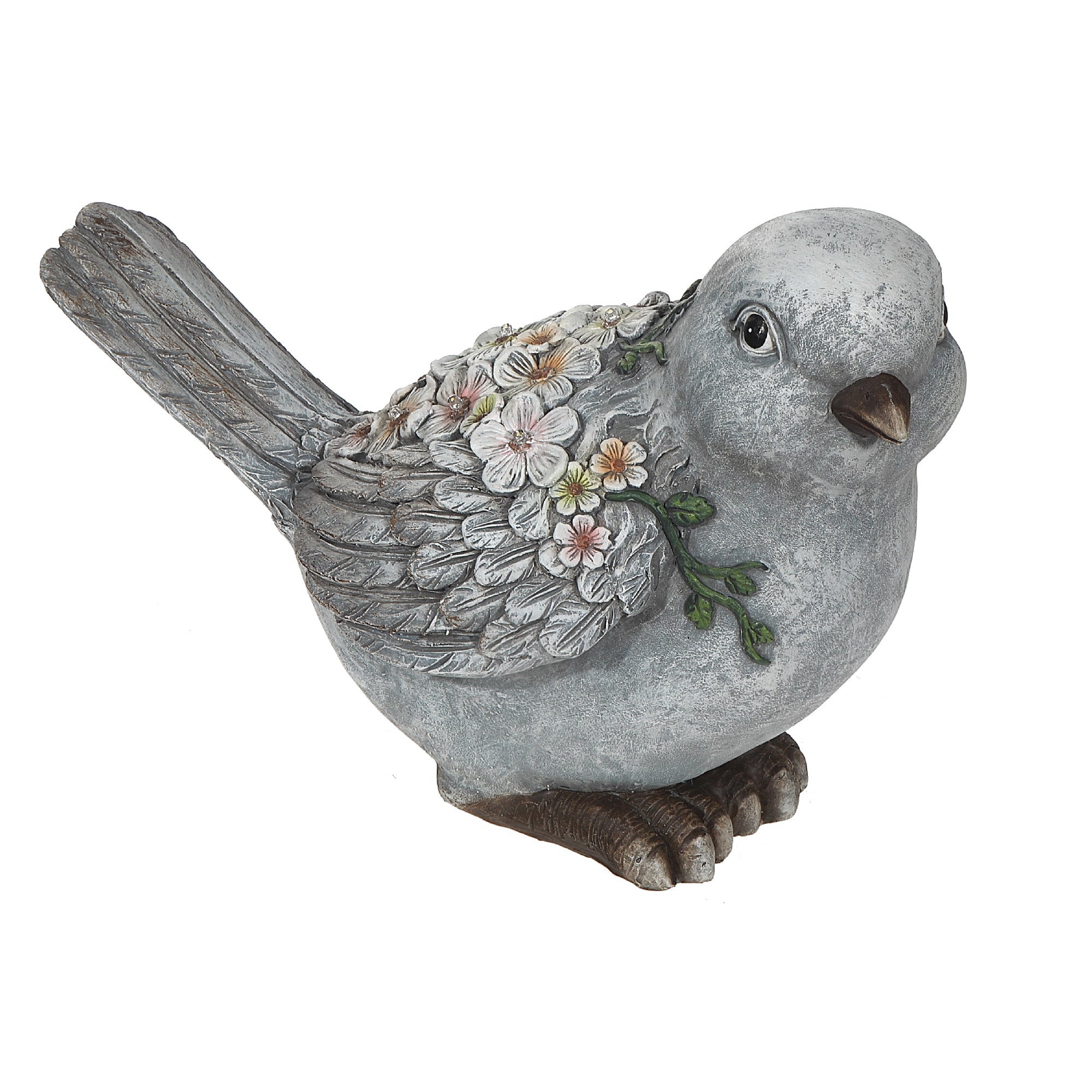 Solar LED Garden Bird, Outdoor Lawn Light, Patio Garden Decor, Weather Resistant Accent