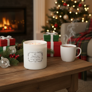 Christmas Jar Candle Peppermint Bark 10.5 Oz, Holiday Candle, Festive Fragrance
