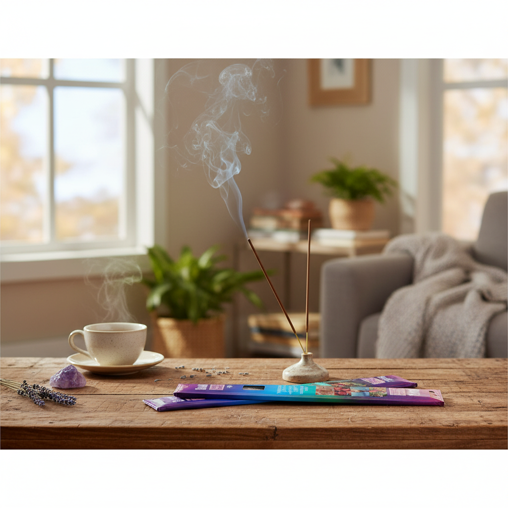 Esscents Assorted Aromatherapy Incense Sticks Variety 2 – Home Fragrance Set of 8