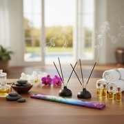 Esscents Assorted Aromatherapy Incense Sticks Variety 1 – Home Fragrance Set of 8