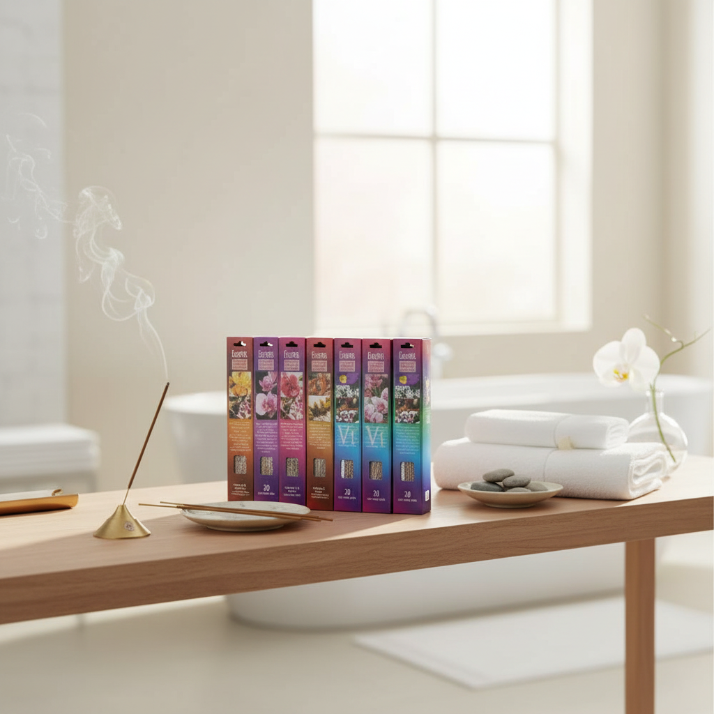 Esscents Assorted Aromatherapy Incense Sticks Variety 1 – Home Fragrance Set of 8