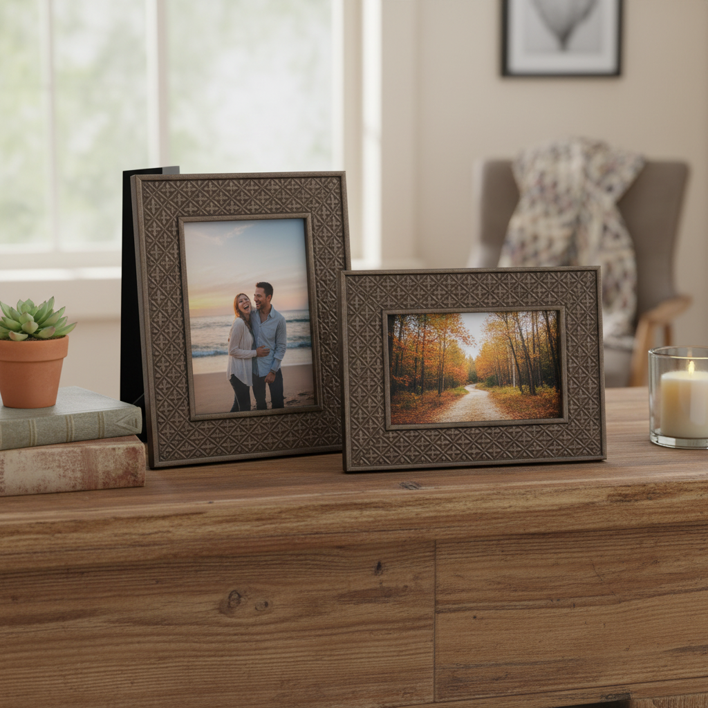 4"x6" Picture Frame – Tristan Style, Set of 2, Photo Display