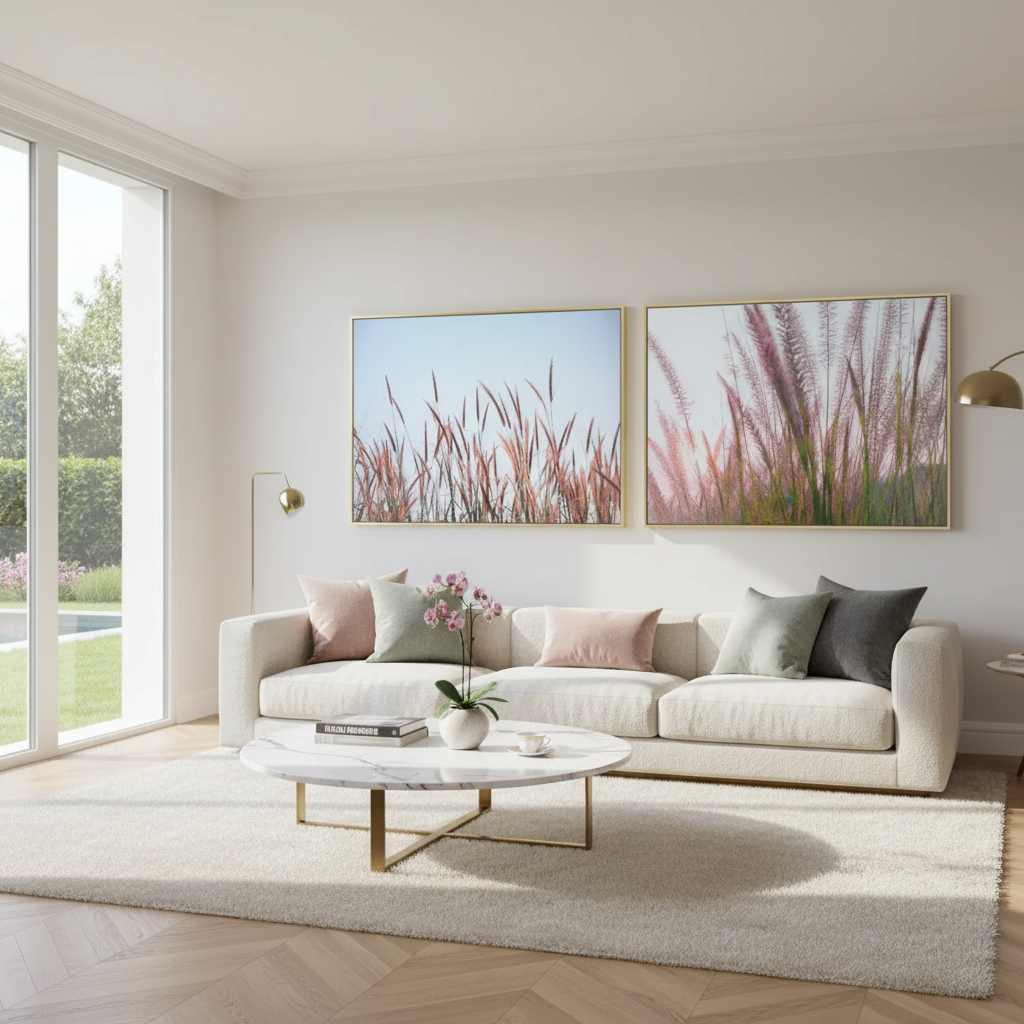 Canvas Wall Sign Sway Design 24 X 18 Decorative Wall Art - Set of 2