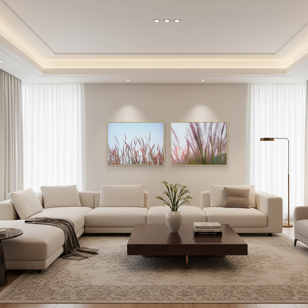 Canvas Wall Sign Sway Design 24 X 18 Decorative Wall Art - Set of 2