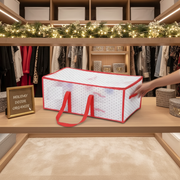 Christmas Ornament Storage Box – Holiday Decor Organizer